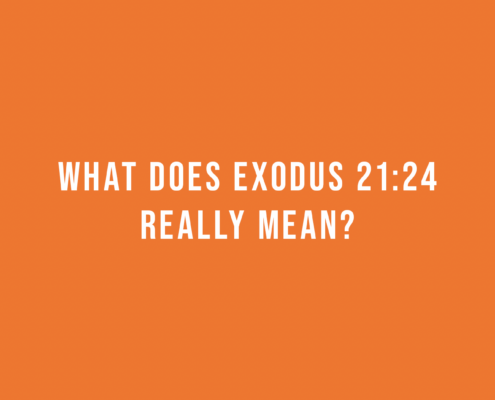 What does Exodus 21:24 really mean?