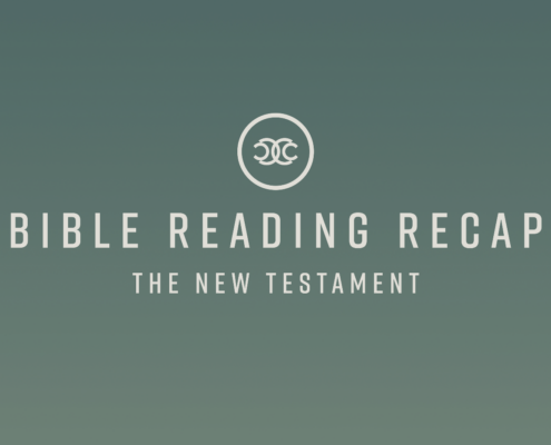 14: Bible Reading Recap - 1 Corinthians 3-8